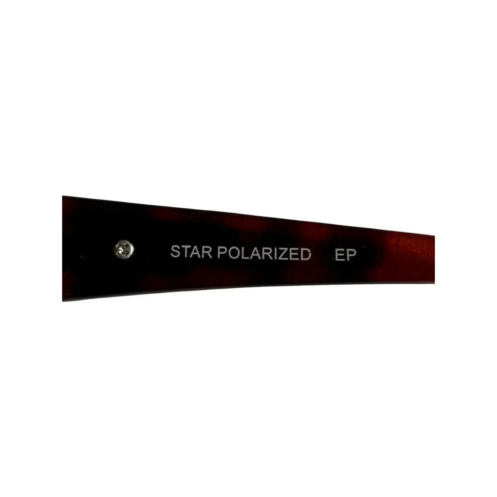 Suncloud Star Polarized Sunglasses Tortoise Frame Brown Lens Wrap Sport Unisex